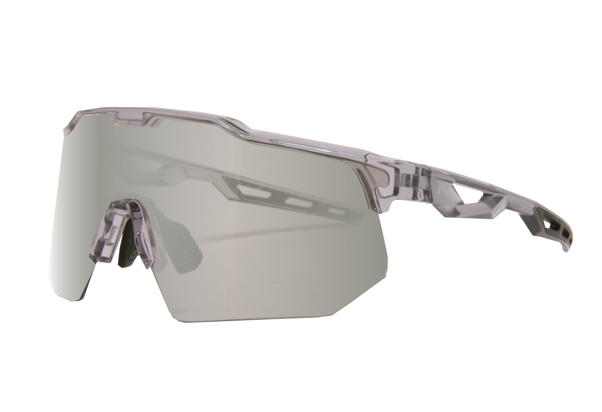 NOVA CLEAR GREY PHOTOCHROMIC SILVER UV400 SUNGLASSES
