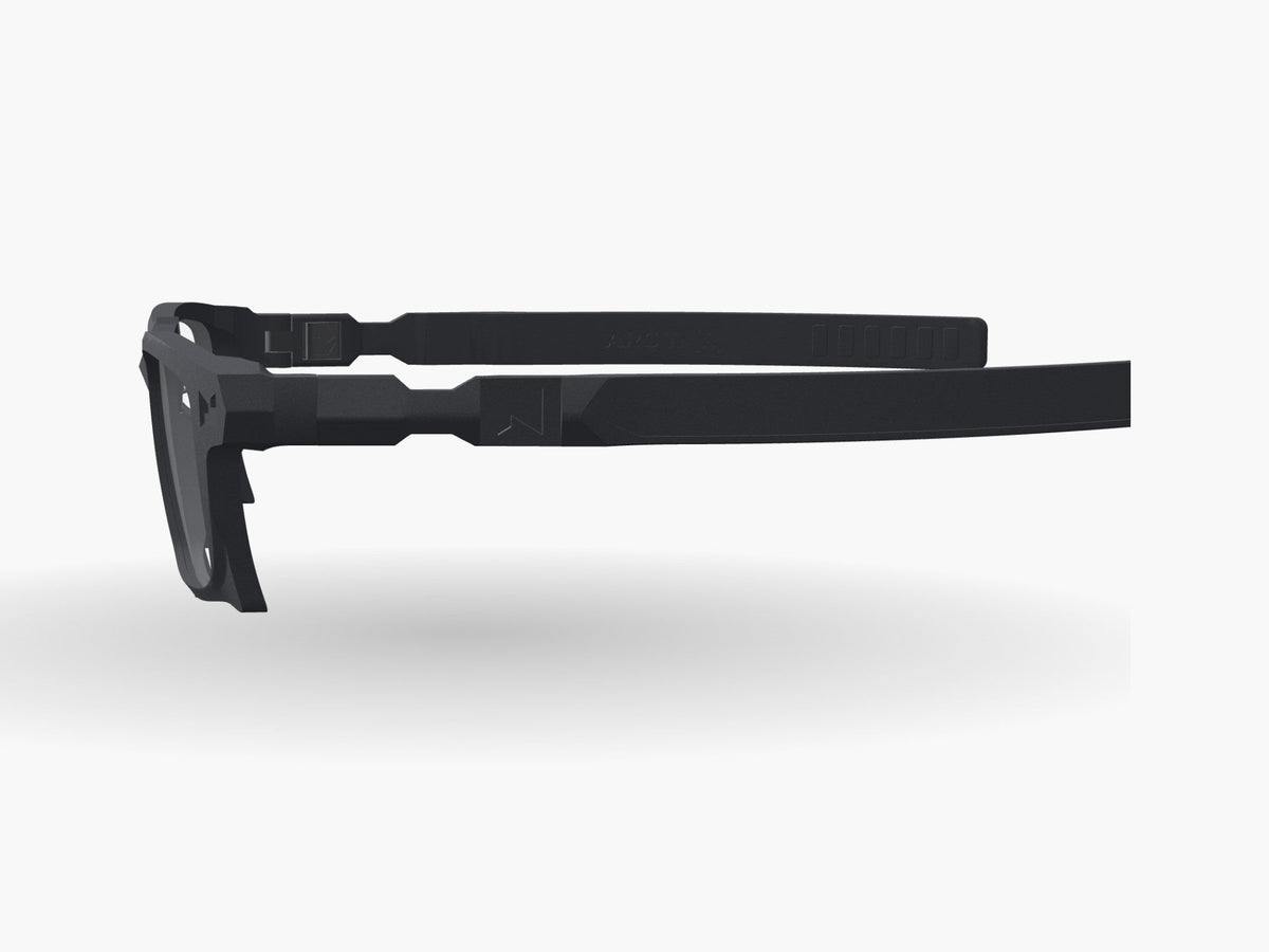 Viper modular prescription frame, side view