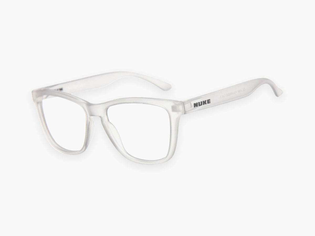 BOOZEFACE II Frosted Grey Eyeglasses 1