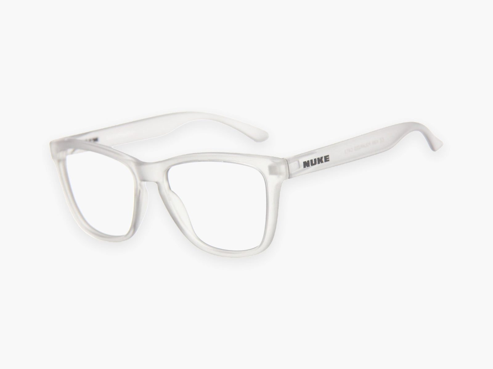 BOOZEFACE II Frosted Grey Eyeglasses 1