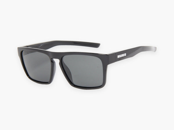 DART Gloss Black Black polarized sunglasses, perspective view
