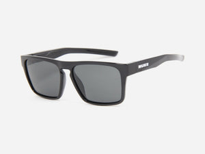 DART Gloss Black Black polarized sunglasses, perspective view