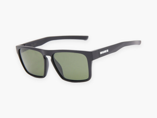 DART Matte Black G15 Smoke polarized sunglasses, perspective view