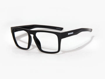 DART Gloss Black prescription eyeglasses, perspective view