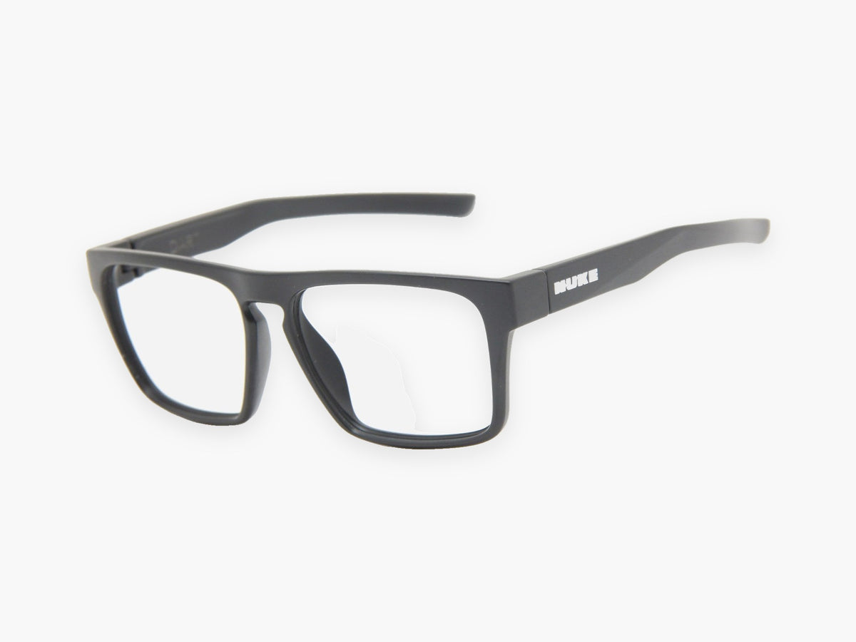 Dart eyeglasses Matte Black, perspective