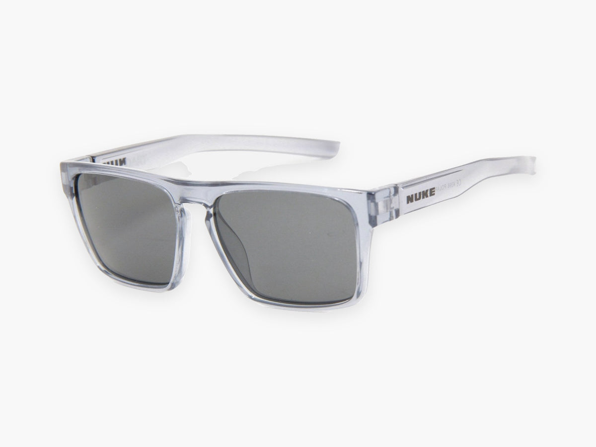 DART Transparent Grey polarized sunglasses, perspective view