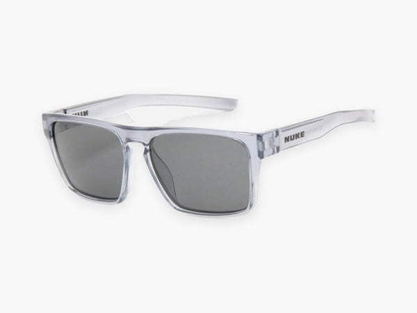 DART Transparent Grey polarized sunglasses, perspective view
