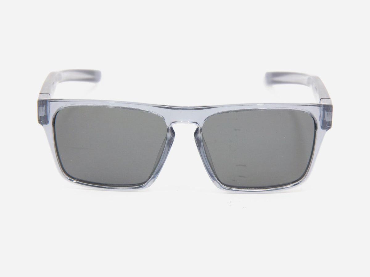 DART Transparent Grey polarized sunglasses, front view