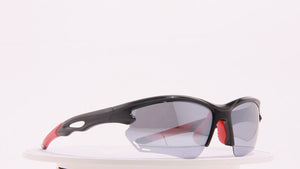 INFERNO GLOSS BLACK RED TIP SILVER POLARIZED