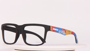 ORACLE MATTE BLACK TROPIC PRINT PRESCRIPTON GLASSES