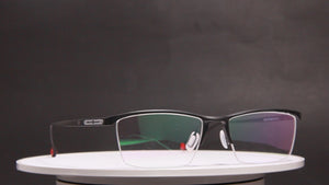 IGNITE NUKE TITANIUM MATTE BLACK SILVER PRESCRIPTION EYEGLASSES SPECTACLES