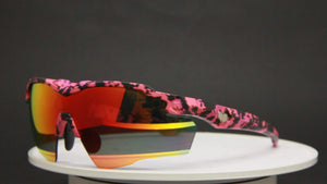 2025 STINGER PINK CAMO RUBY FIRE POLARIZED RX PRESCRIPTION SUNGLASSES