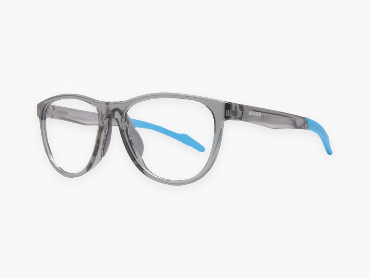 SOLAR Clear Dark Grey Blue Tips Eyeglasses 1