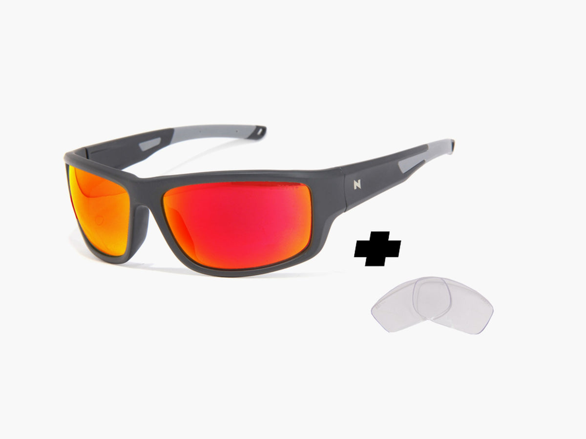 SPECTRAL Z87.1+ Ruby Fire + spare Clear lens
