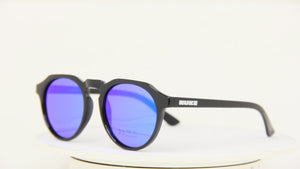 (LAST PIECE) COBRA GLOSS BLACK BLUE SUNGLASSES