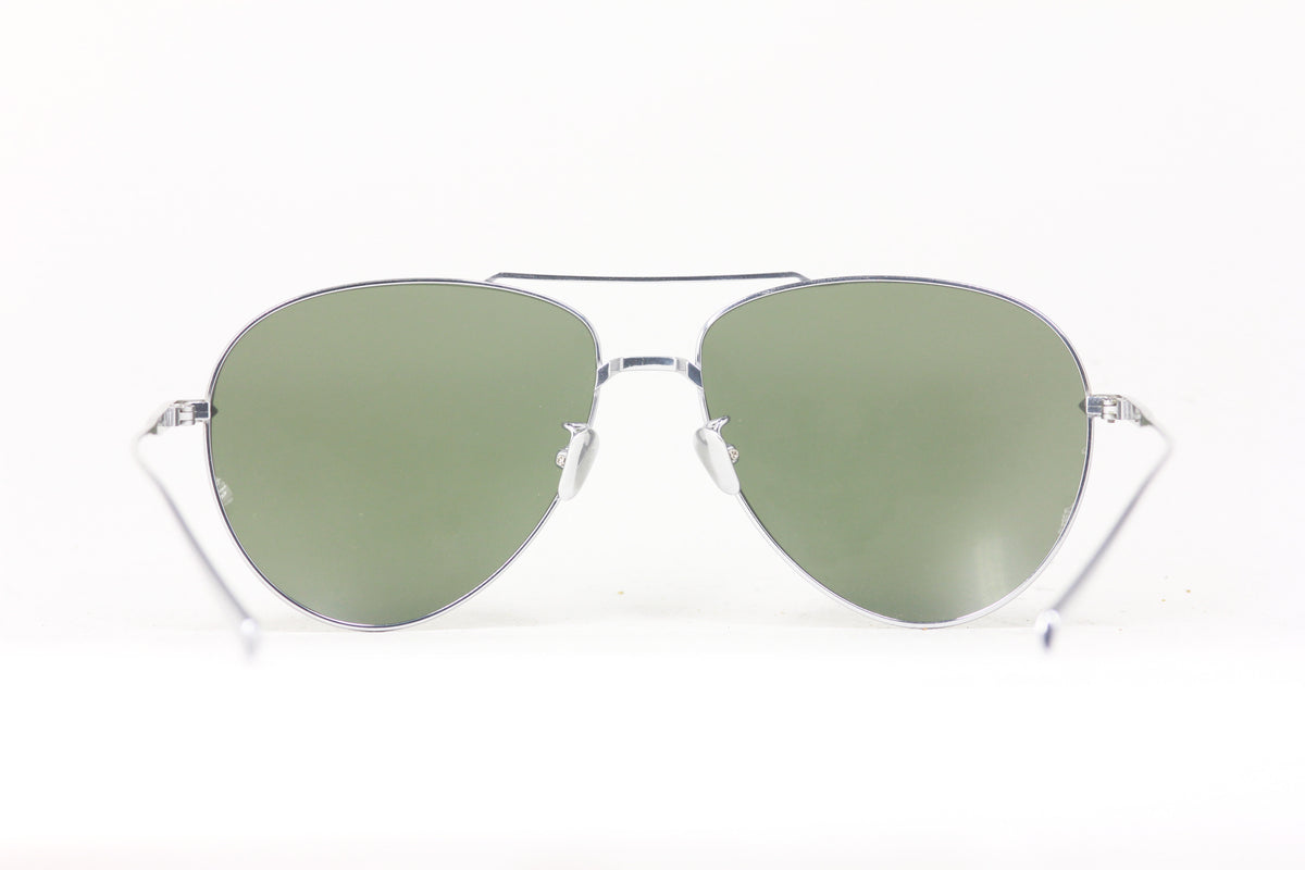 NUKE ARROW TITANIUM SILVER POLARIZED SUNGLASSES (HANDCRAFTED EDITION)