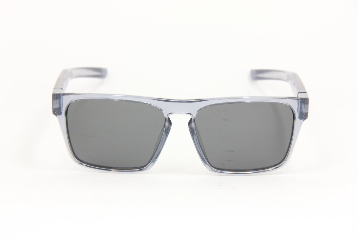 DART CLEAR TRANSPARENT GREY BLACK POLARIZED SUNGLASSES