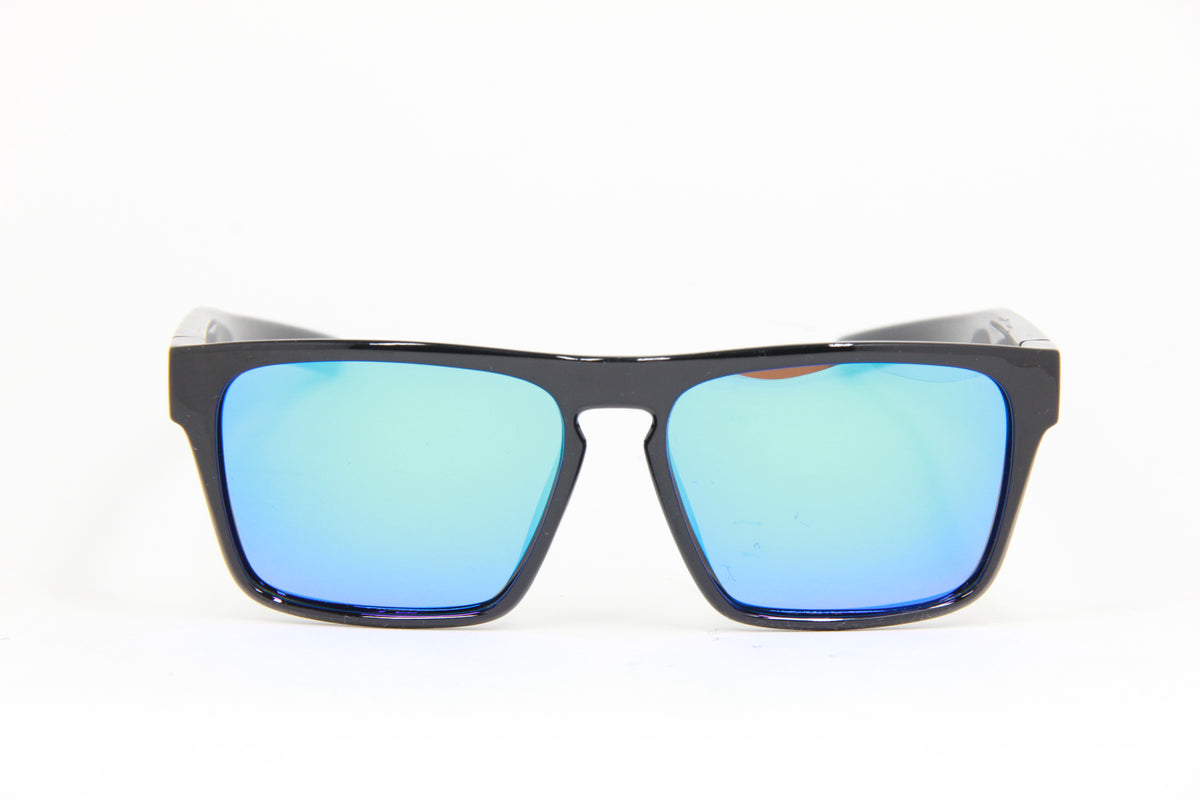 BLACK FRIDAY SPECIALS ANY 2 FOR $99 DART GLOSS BLACK BLUE POLARIZED SUNGLASSES