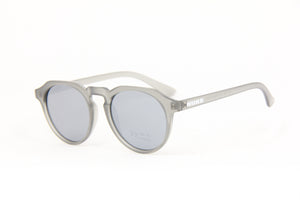 COBRA FROSTED GREY SILVER POLARIZED SUNGLASSES