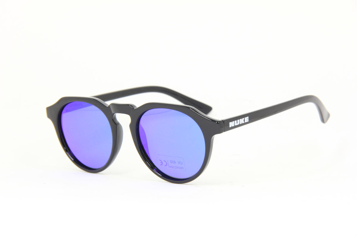 OUTLET COBRA GLOSS BLACK BLUE SUNGLASSES