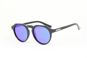 (LAST PIECE) COBRA GLOSS BLACK BLUE SUNGLASSES