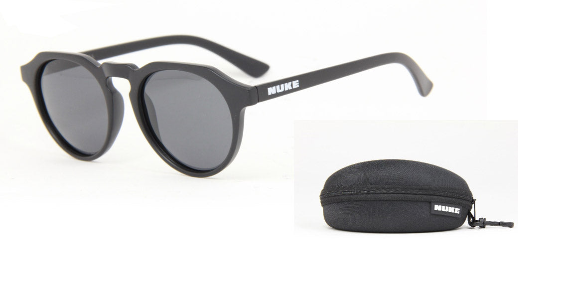 OUTLET COBRA MATTE BLACK BLACK POLARIZED SUNGLASSES