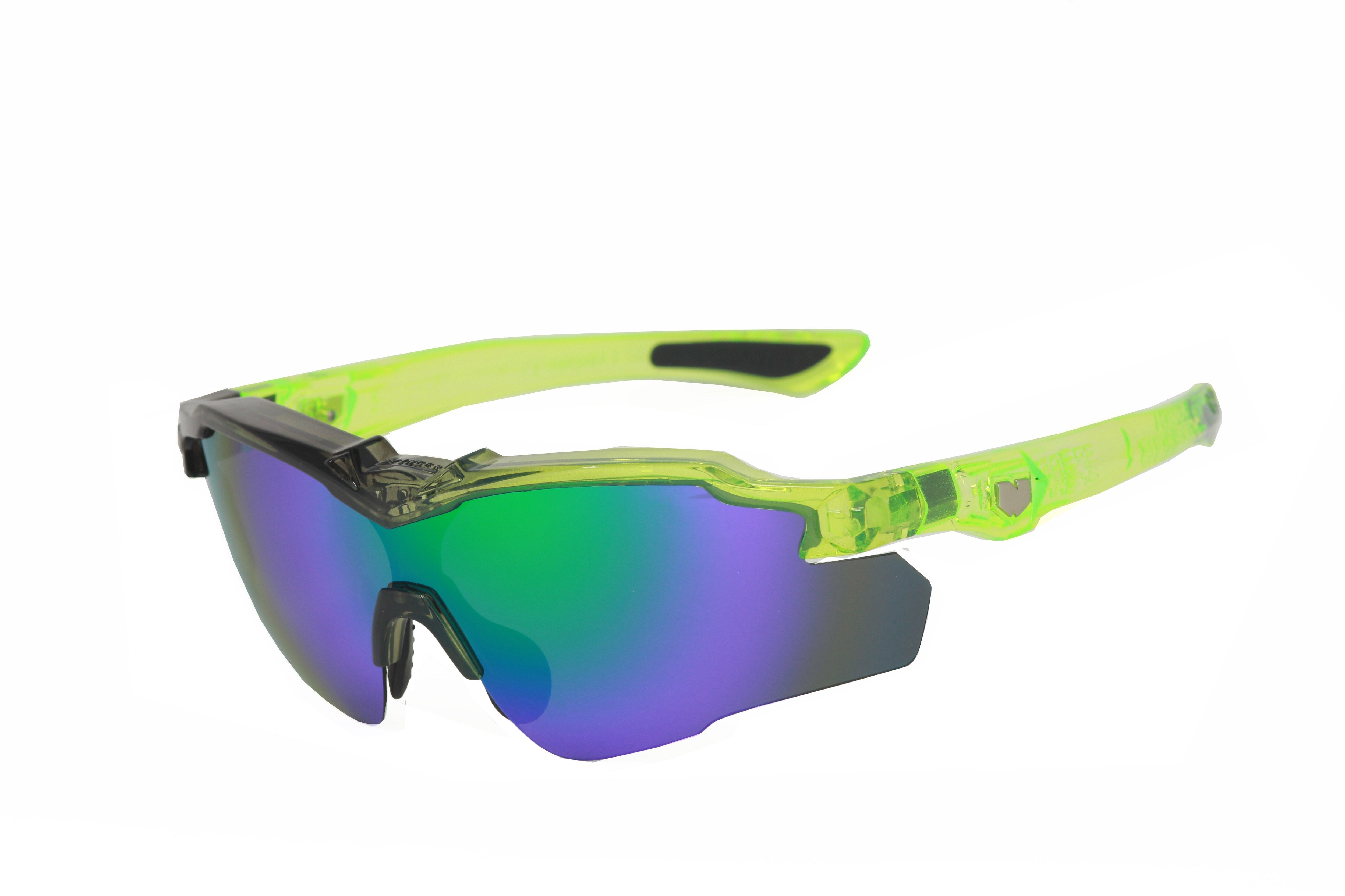Green lens polarized on sale sunglasses